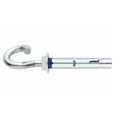 INDEX Cheville anti-rotation pour charges moyennes Crochet spiral (M10 x 135 Ø12 15 pièces.) ACHGE12 | ACHGE12
