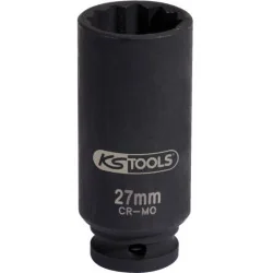 Douille à chocs 12 pans 1/2" . 27 mm KSTOOLS 150.1703 | 150.1703