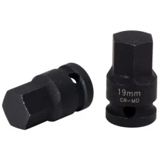 Douille tournevis à chocs 6 pans 1/2" . 19 mm KSTOOLS 150.1710 | 150.1710