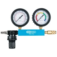 Testeur à double affichage - 0-7 bar / affichage de perte de pression 0-100% KSTOOLS 150.1781 | 150.1781