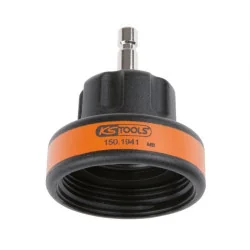 Adaptateur baïonnette n°6 . M50 x 2 .5 . orange . creux KSTOOLS 150.1941 | 150.1941