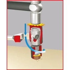 Clé de déblocage à frapper . 1/2 KSTOOLS 150.2096 | 150.2096