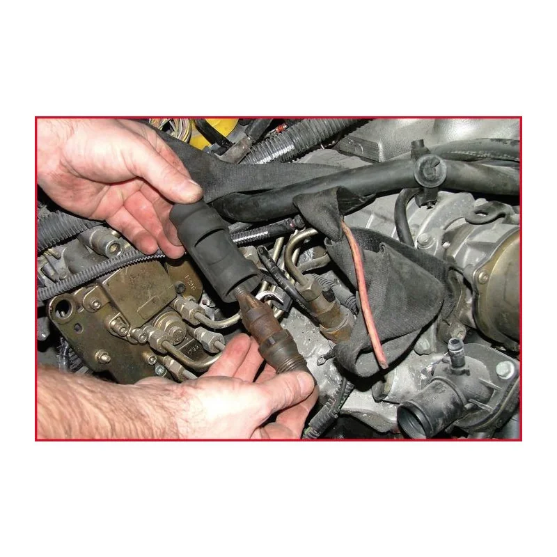 Douille d'injecteur . 27 mm du coffret 150.2100 KSTOOLS 150.2124 | 150.2124