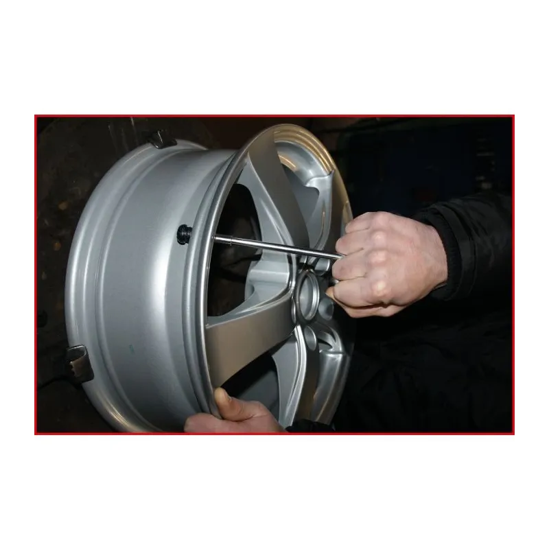 Tire-valves acier avec poignée en T . 180 mm KSTOOLS 150.2139 | 150.2139
