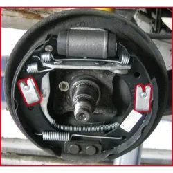 Pince pour clips de fixation de ressort de frein KSTOOLS 150.2214 | 150.2214