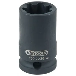 Douille à chocs ½’’ AS22 spécial étrier de freins AUDI KSTOOLS 150.2236 | 150.2236