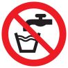 Panneau EAU NON POTABLE NORMASIGN D.42 Taliaplast 623258