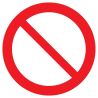 Panneau INTERDICTION NORMASIGN D.300 Taliaplast 622259