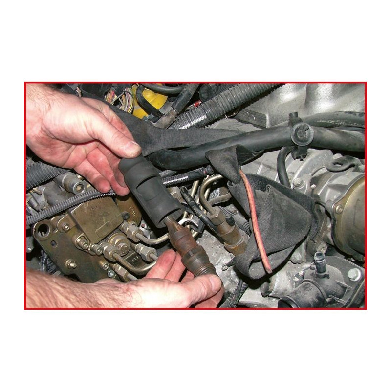 Douille longue pour injecteur diesel 1/2" . 12 pans 27 mm KSTOOLS 150.2314 | 150.2314