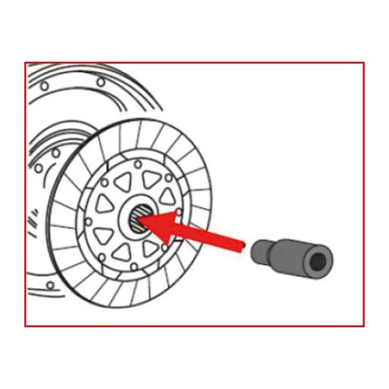 Pige de centrage Ø 23 .0 mm pour embrayage SAC - BMW KSTOOLS 150.2401 | 150.2401