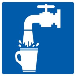 EAU POTABLE NORMASIGN 200X200 Taliaplast 628617