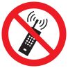 Panneau INTERDICTION D'ACTIVER DES TEL Taliaplast 727255