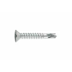 INDEX Vis pour la menuiserie PVC Pointe foreuse pilote. Zinguée (3,9 x 16 1000 pièces.) P403916Z | P403916Z