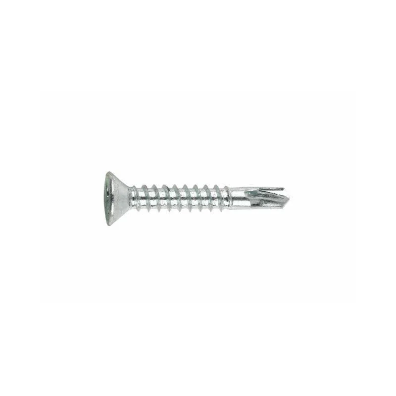 INDEX Vis pour la menuiserie PVC Pointe foreuse pilote. Zinguée (3,9 x 19 1000 pièces.) P403919Z | P403919Z