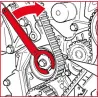 Clé pour galet tendeur 32 mm - VAG KSTOOLS 150.3016 | 150.3016