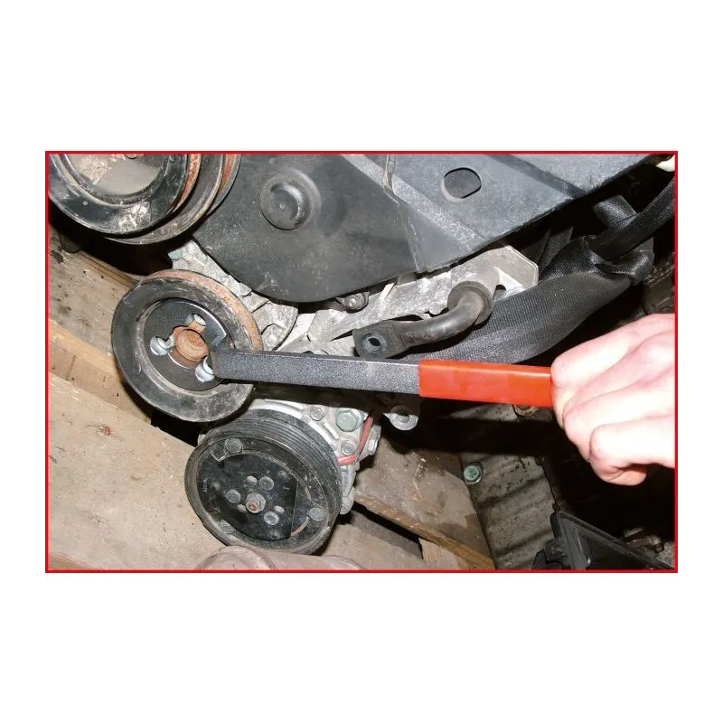 Clé de blocage pour pompe à eau avec climatisation . L. 300 mm KSTOOLS 150.3028 | 150.3028 Clé de blocage pour pompe à eau avec climatisation . L. 300 mm KSTOOLS 150.3028 | 150.3028