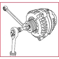 Module d'outils pour poulies débrayables d'alternateurs . 13pcs KSTOOLS 150.3100 | 150.3100