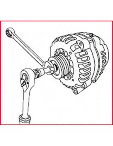 Module d'outils pour poulies débrayables d'alternateurs . 13pcs KSTOOLS 150.3100 | KSTOOLS