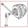 Adaptateur percé Clé 22x30mm KSTOOLS 150.3105 | 150.3105