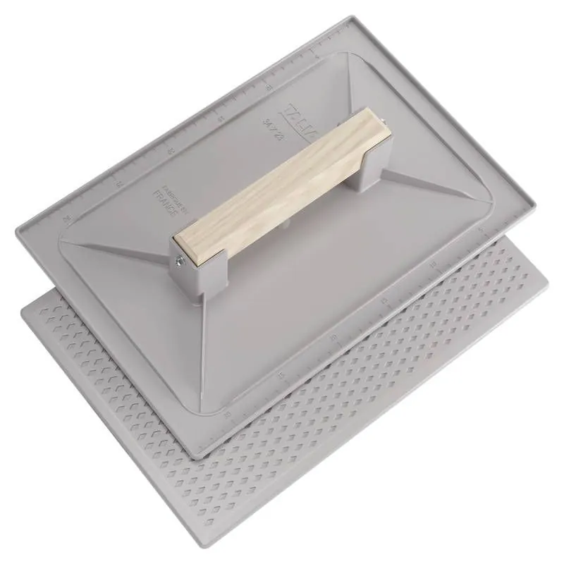 TALOCHE PS GRISE 42X28CM RECTA Taliaplast 300201