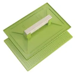 TALOCHE ABS VERTE 34X23CM RECT Taliaplast 300504