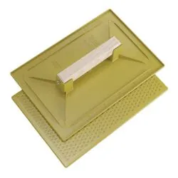 TALOCHE ABS JAUNE 27X18CM RECT Taliaplast 300102