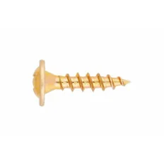 INDEX Vis pour la menuiserie PVC Tête bombée basse avec rondelle (3,5 x 10 1000 pièces.) P903510 | P903510