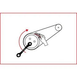 Coffret d'outils pour courroies élastiques . 11 pièces KSTOOLS 150.3180 | 150.3180