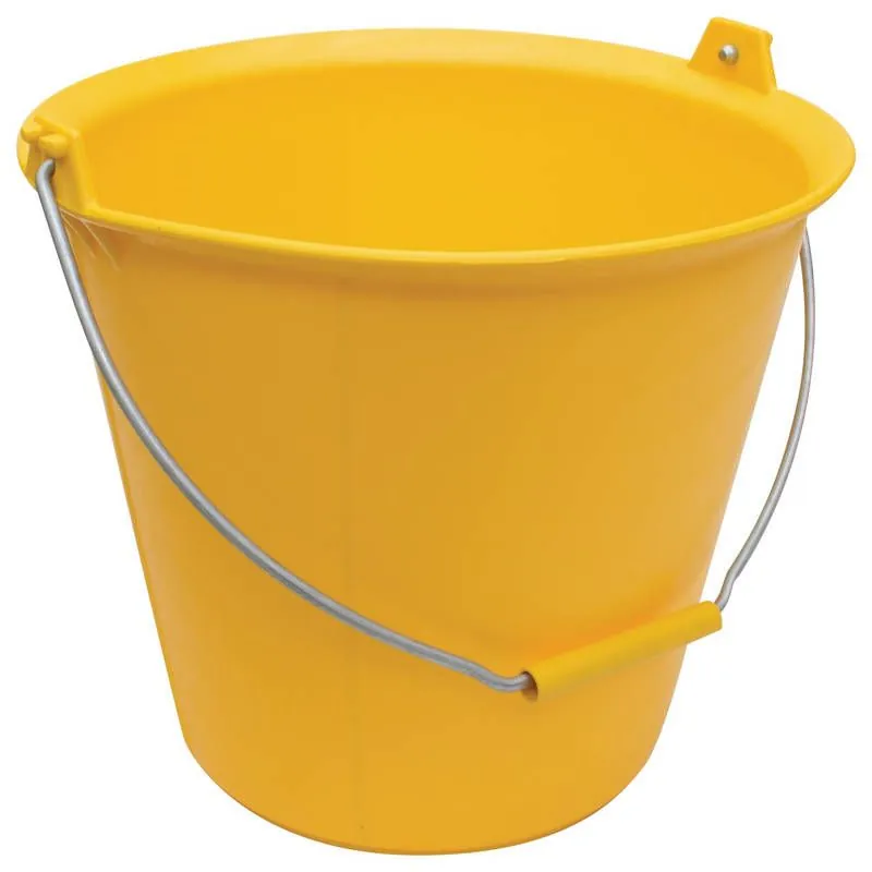 SEAU PRO JAUNE 13L POIGNEE ET Taliaplast 310132