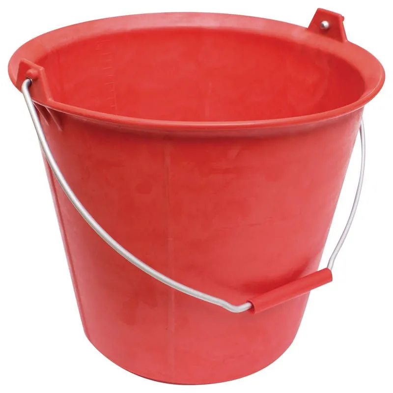 SEAU PRO ROUGE 13L POIGNEE ET Taliaplast 310109