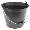 SEAU PLAST.NOIR 11L POIGNEE AN Taliaplast 310183