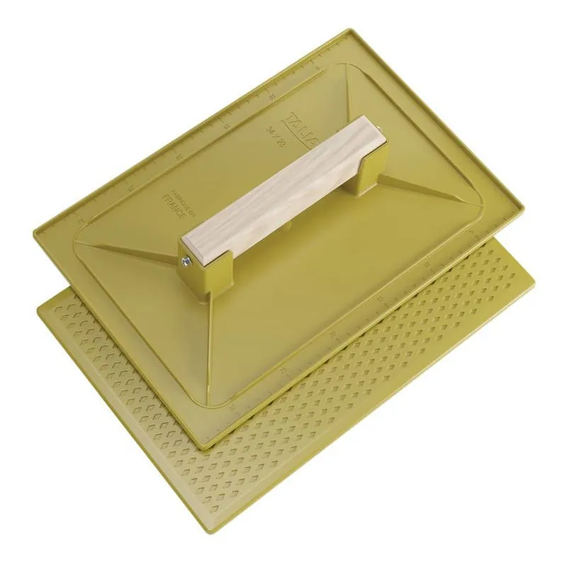 TALOCHE ABS JAUNE 34X23CM RECT Taliaplast 300104