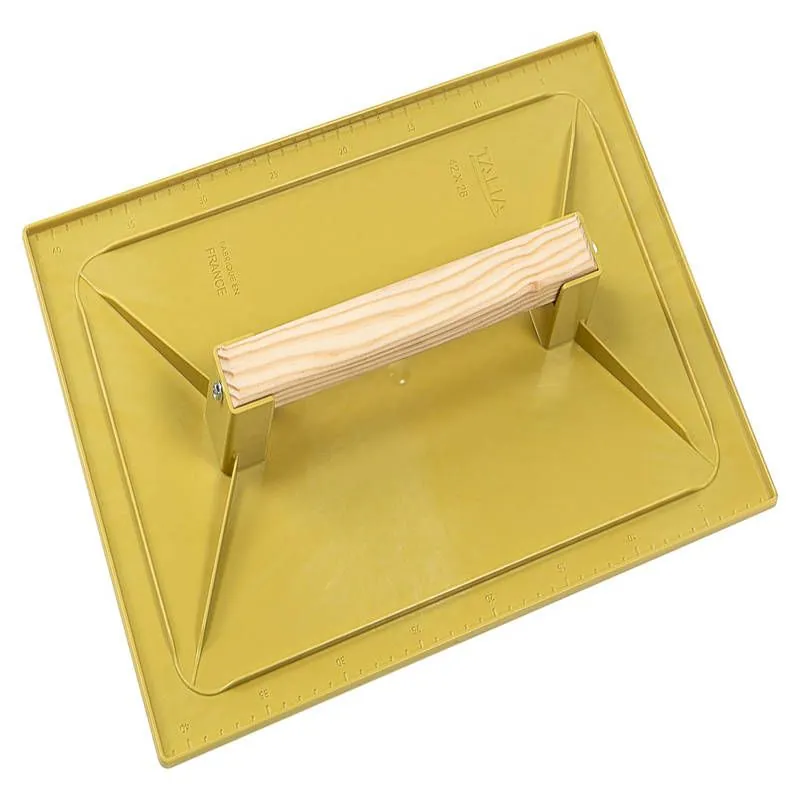 TALOCHE ABS JAUNE 42X28CM RECT Taliaplast 300101