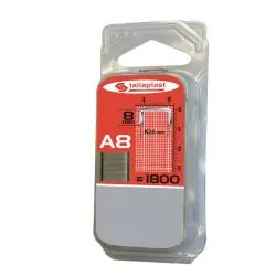 AGRAFES 10MM / BLISTER DE 1800 Taliaplast 381227