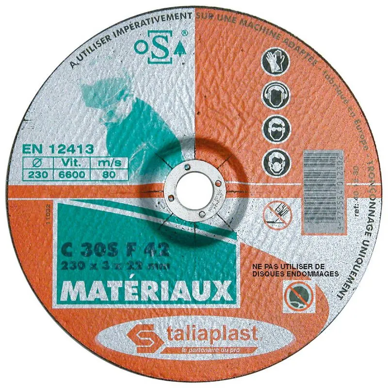 DISQUE ABRASIF MAT.125 Taliaplast 401231
