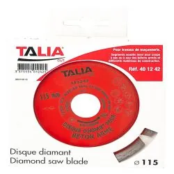 LASER DIAMANT 115MM SEGM.7MM Taliaplast 401242