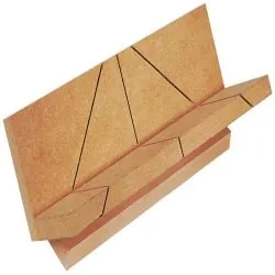 BOITE A COUPE 350 mm 90ø Taliaplast 480603