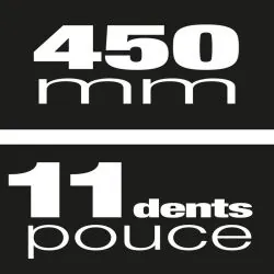 SCIE POUR TUBE PVC 450MM Taliaplast 480631