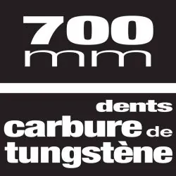 SCIE MAT.700MM 34 DTS CARBURE Taliaplast 480302