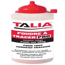 POUDRE A TRACER ROUGE 360 G Taliaplast 400414