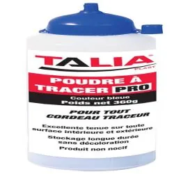 POUDRE A TRACER BLEUE 360 G Taliaplast 400408