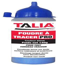 POUDRE A TRACER BLEUE 140 G Taliaplast 400418