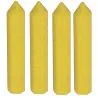 BLISTER DE 4 CRAIES JAUNES HEX Taliaplast 400967
