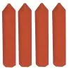 BLISTER DE 4 CRAIES ROUGES HEX Taliaplast 400965