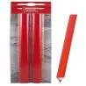 2 CRAYONS ROUGES 30CM /BLISTER Taliaplast 401062