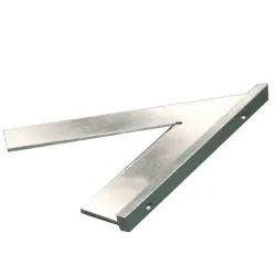 EQUERRE CHAPEAU 45ø ACIER 150 Taliaplast 461065