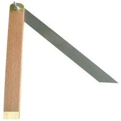 FAUSSE EQUERRE TALON BOIS 20CM Taliaplast 460954