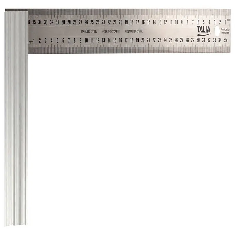 EQUERRE DROITE INOX 400MM TALO Taliaplast 460927
