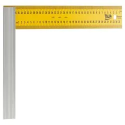 EQUERRE DROITE ACIER 400MM TAL Taliaplast 460923