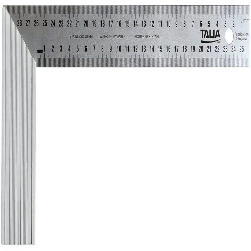 EQUERRE DROITE ET D'ONGLET 300 Taliaplast 460936